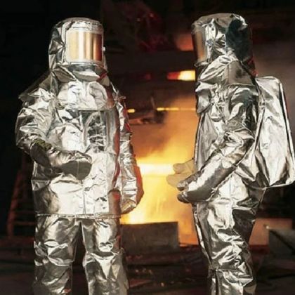 Sheffer Aluminized Fire Proximity Suit